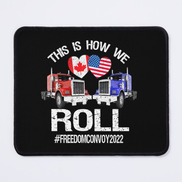 Item preview, American Flag Vintage Support of Truckers Mandate   designed and sold by Eagerset.