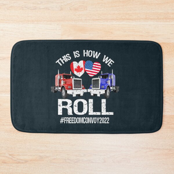 Item preview, American Flag Vintage Support of Truckers Mandate   designed and sold by Eagerset.
