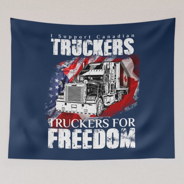 Item preview, Flag Canada Canada Flag Freedom Convoy 2022 Ottawa Trucker    designed and sold by Eagerset.