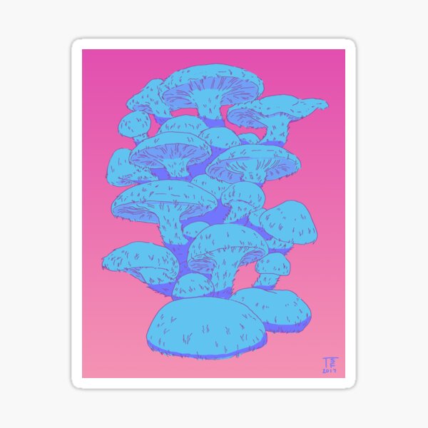 shiitake Sticker