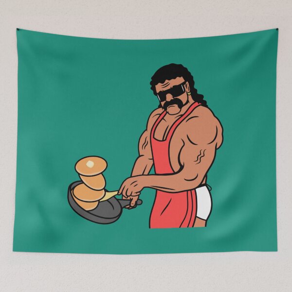 Item preview, a man makes pancakes   designed and sold by Braibraumm.