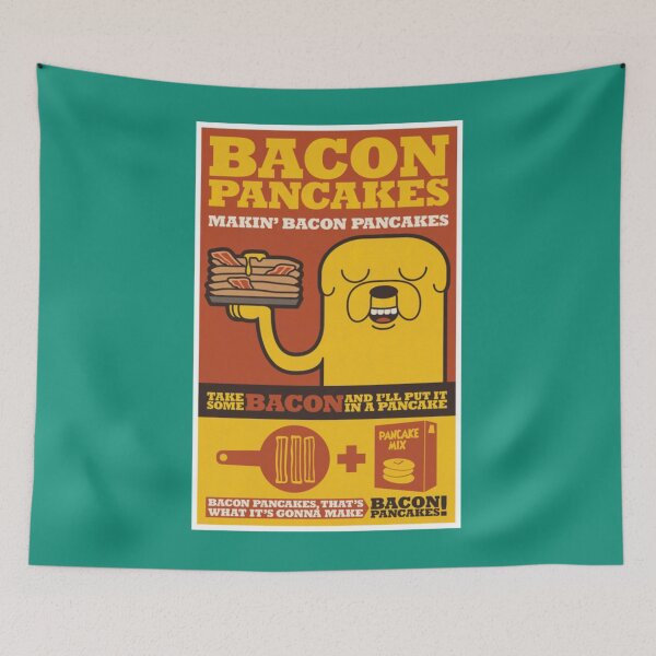 Item preview, Adventure Time Bacon Pancakes   designed and sold by Braibraumm.