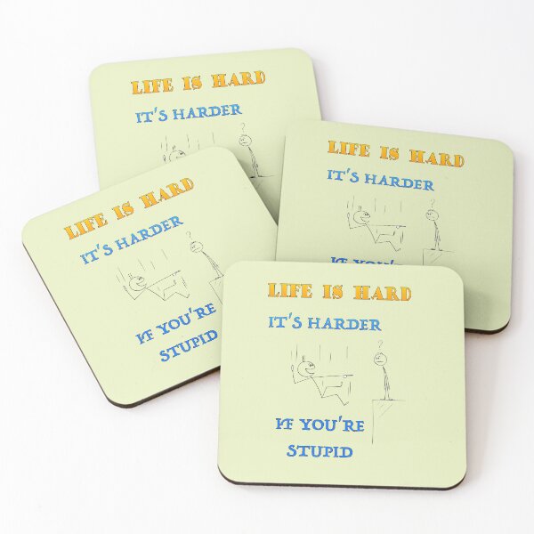 Item preview, LIFE IS HARD: satire definition designed and sold by CommonSenseClub.