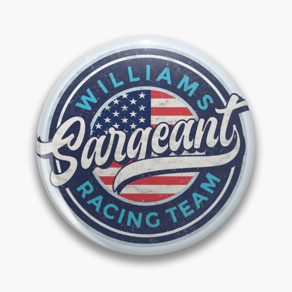 Item preview, Logan Sargeant Round Racing Badge designed and sold by Numero14.