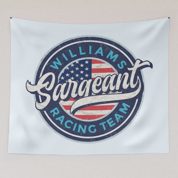Item preview, Logan Sargeant Round Racing Badge designed and sold by Numero14.