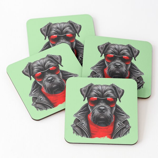 Item preview, Street black terrier designed and sold by Hoity-Toity.