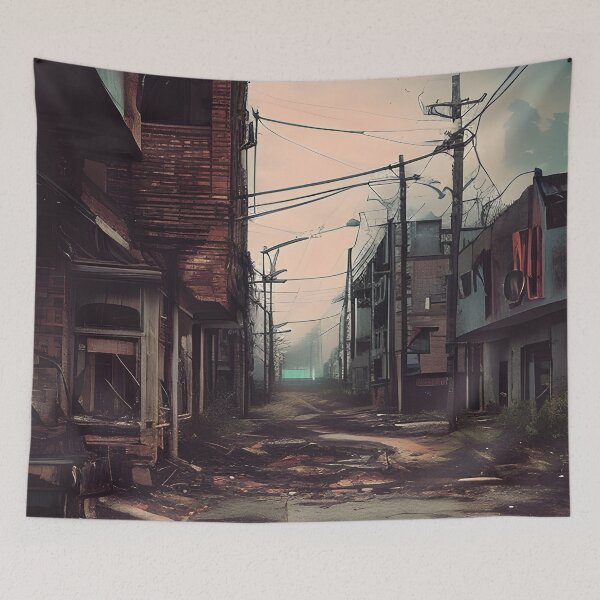 Item preview, Deserted City designed and sold by dykerphotoart.