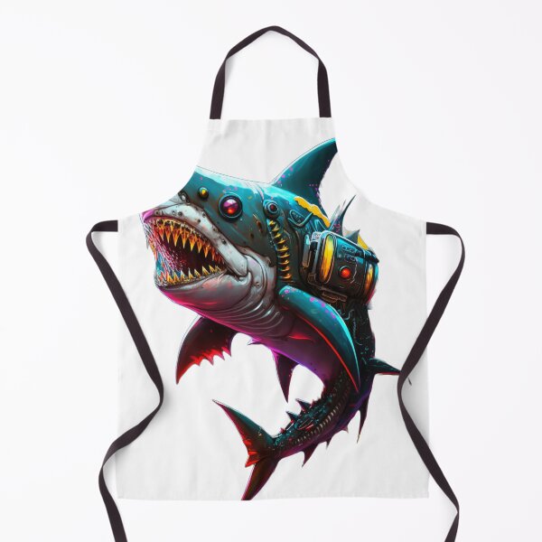 Item preview, Cyberpunk Shark designed and sold by Dannypryce.