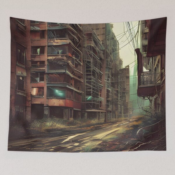 Item preview, Deserted City designed and sold by dykerphotoart.