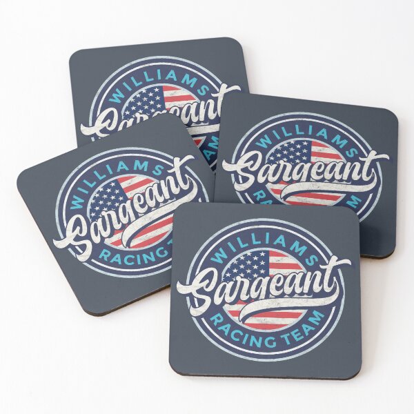 Item preview, Logan Sargeant Round Racing Badge designed and sold by Numero14.