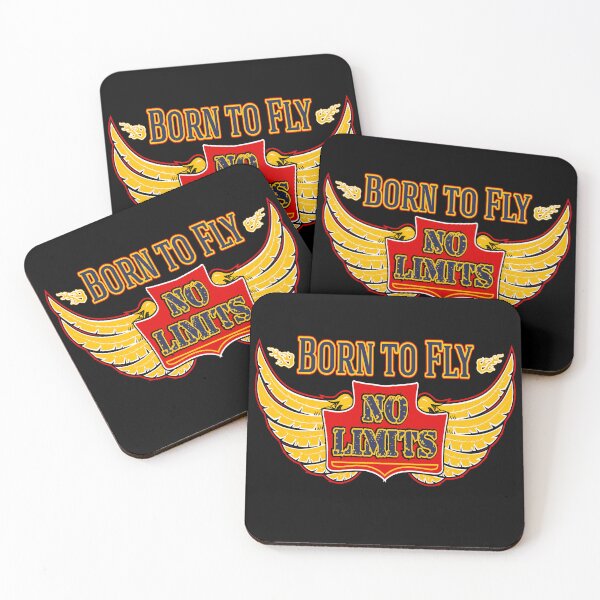 Item preview, Born to fly No limits designed and sold by potchidesigns.