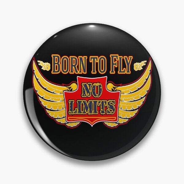 Item preview, Born to fly No limits designed and sold by potchidesigns.