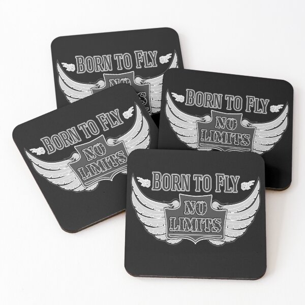 Item preview, Born to fly No limits designed and sold by potchidesigns.