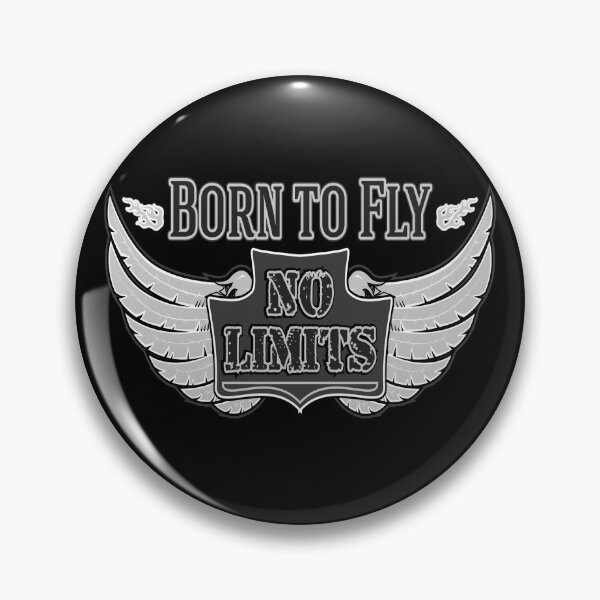Item preview, Born to fly No limits designed and sold by potchidesigns.