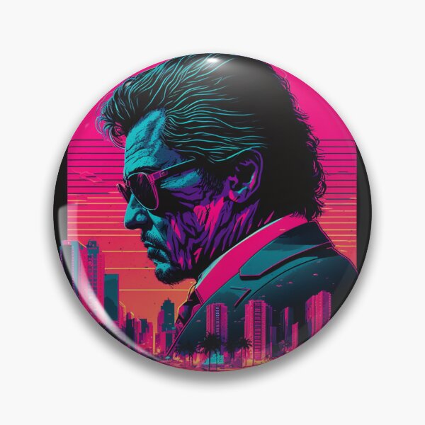 Item preview, 80s Synthwave Crime Boss designed and sold by RESToRAPTOR.