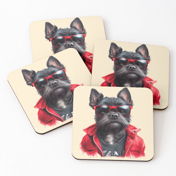 Item preview, Street black terrier designed and sold by Hoity-Toity.