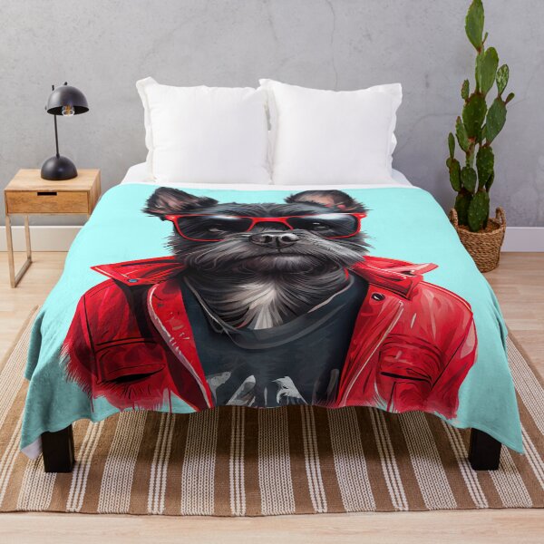 Item preview, Street black terrier designed and sold by Hoity-Toity.
