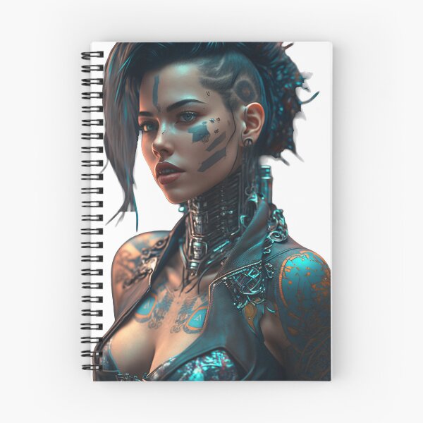 Item preview, Kickass Cyberpunk Lady designed and sold by Dannypryce.