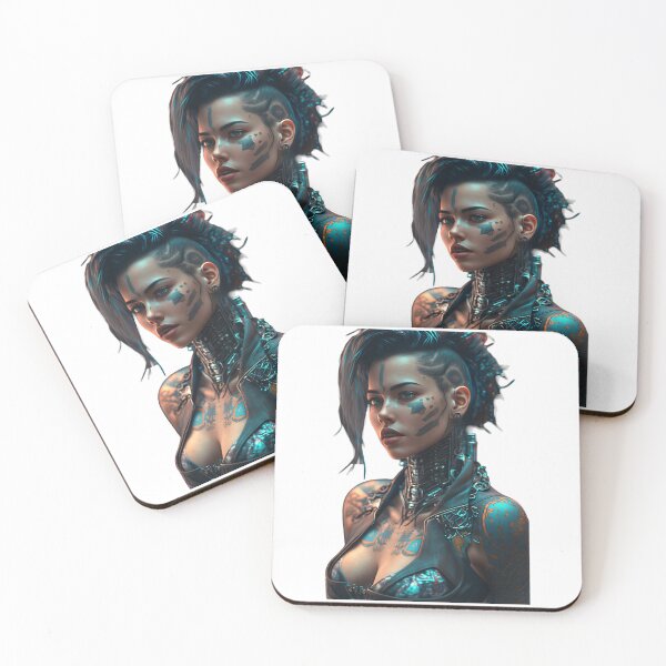 Item preview, Kickass Cyberpunk Lady designed and sold by Dannypryce.