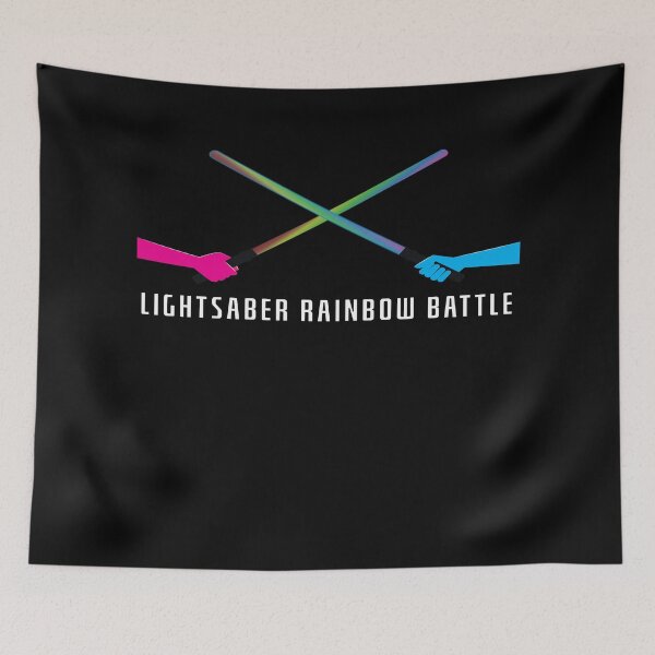 Item preview, Lightsaber Rainbow Battle designed and sold by DFY-studio.