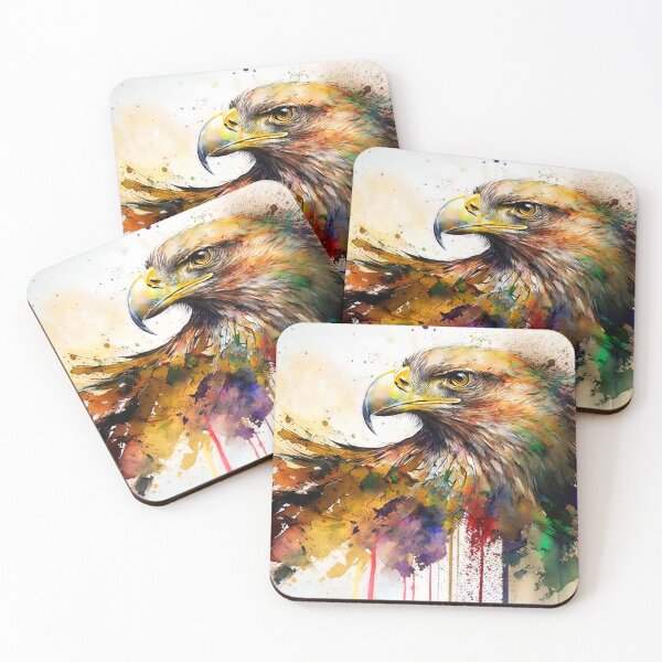 Item preview, Eagle, Watercolor designed and sold by AM FineArtPrints.