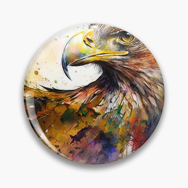 Item preview, Eagle, Watercolor designed and sold by AM FineArtPrints.