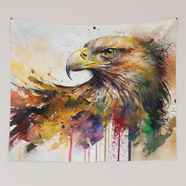 Item preview, Eagle, Watercolor designed and sold by AM FineArtPrints.