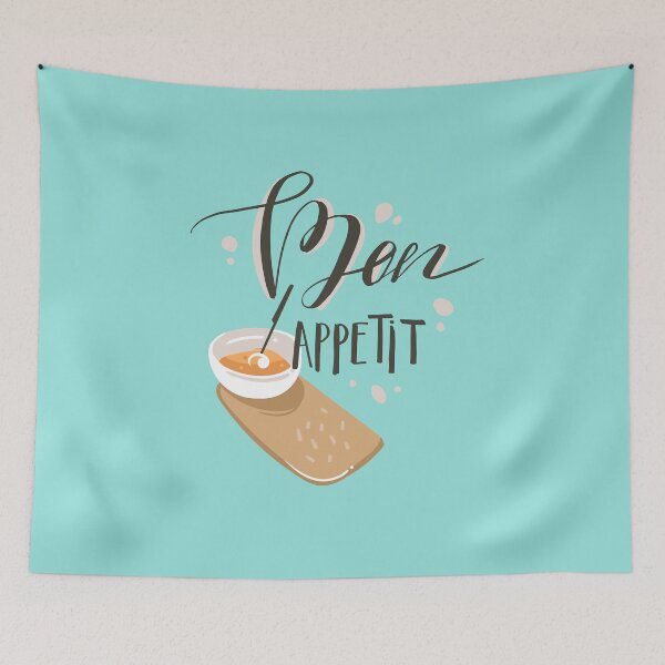 Item preview, Bon apetite cool illustration  designed and sold by garniturex.