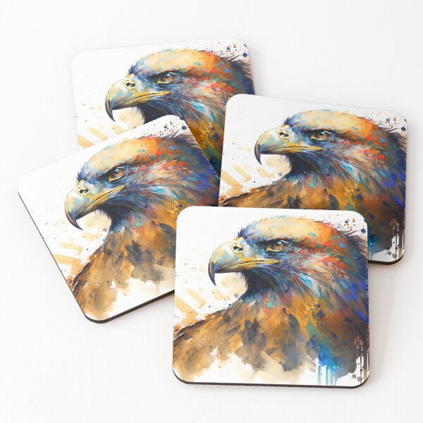 Item preview, Eagle, Watercolor designed and sold by AM FineArtPrints.