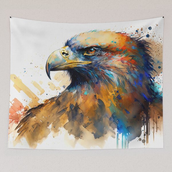 Item preview, Eagle, Watercolor designed and sold by AM FineArtPrints.