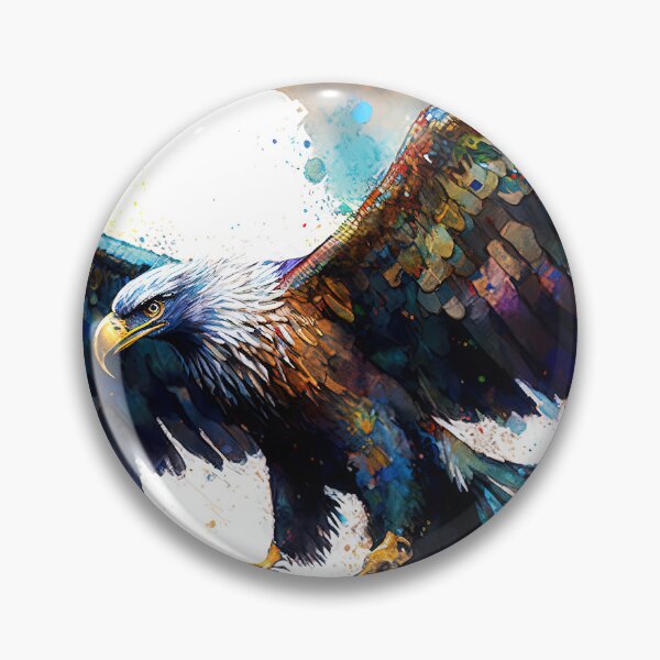 Item preview, Eagle, Watercolor designed and sold by AM FineArtPrints.