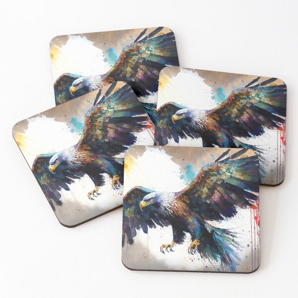 Item preview, Eagle, Watercolor designed and sold by AM FineArtPrints.