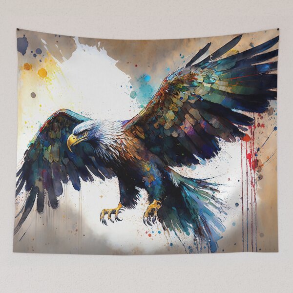 Item preview, Eagle, Watercolor designed and sold by AM FineArtPrints.