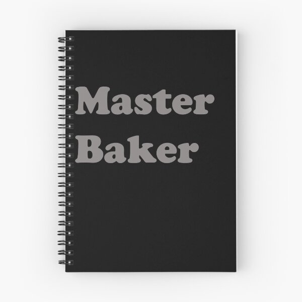 Item preview, Master Baker (black) designed and sold by KeithOoi.