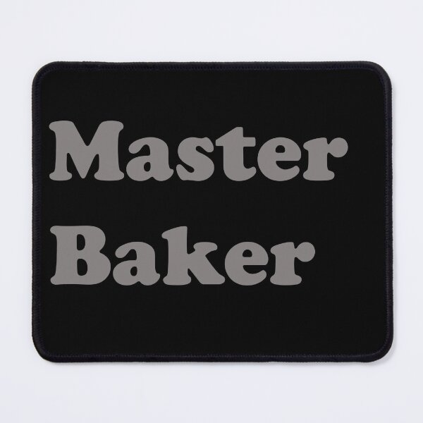Item preview, Master Baker (black) designed and sold by KeithOoi.
