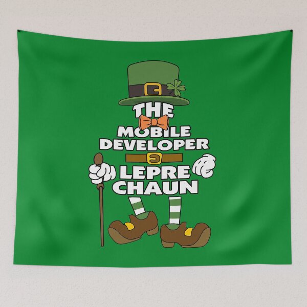 Item preview, The Mobile Developer Leprechaun St Patrick's Day Celebration Matching Outfits Group Attire designed and sold by onicon.