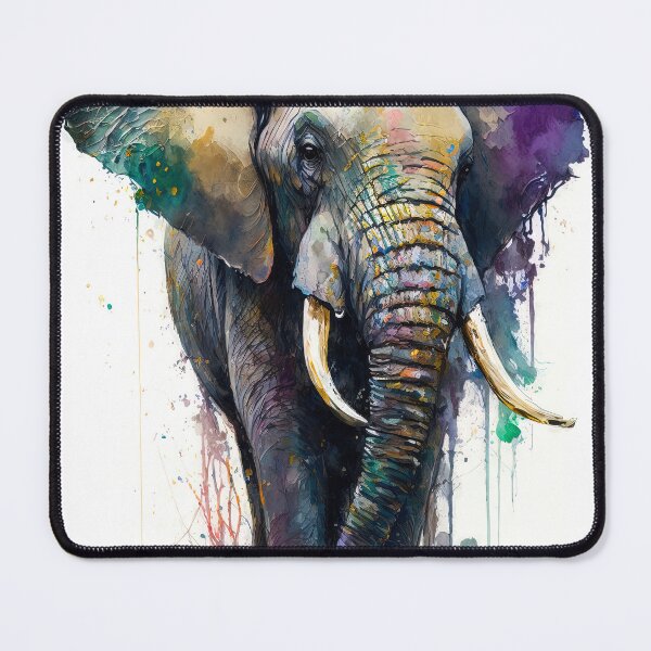 Item preview, Elephant, Watercolor designed and sold by AM FineArtPrints.