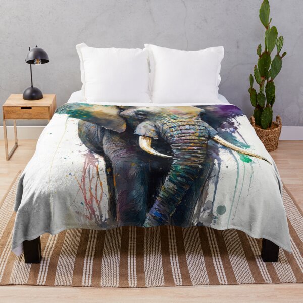 Item preview, Elephant, Watercolor designed and sold by AM FineArtPrints.