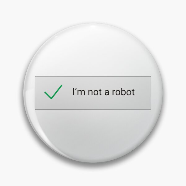 Item preview, I'm Not A Robot (on white) designed and sold by STUDIO-72.