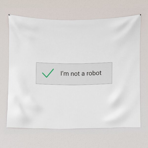 Item preview, I'm Not A Robot (on white) designed and sold by STUDIO-72.