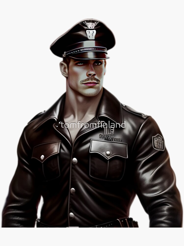 Tom Of Finland Sticker For Sale By Tomfromfinland Redbubble 5642