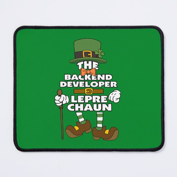 Artikelvorschau, The Backend Developer Leprechaun St Patrick's Day Celebration Matching Outfits Group Attire entworfen und verkauft von onicon.