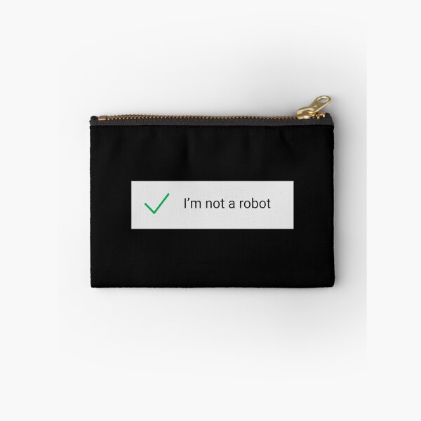 Item preview, I'm Not A Robot (on black) designed and sold by STUDIO-72.