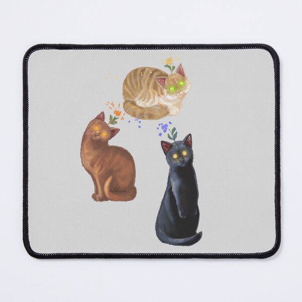 Item preview, Flowerheads & Spaceears cats designed and sold by AK-Hevonen.