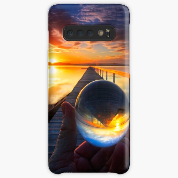 Long Jetty sunset Samsung Galaxy Snap Case