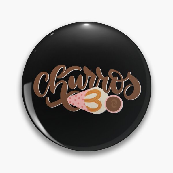 Item preview, Churros Cool Typography and illustration  designed and sold by garniturex.