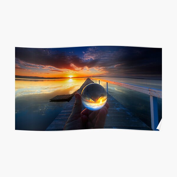 Long Jetty sunset Poster