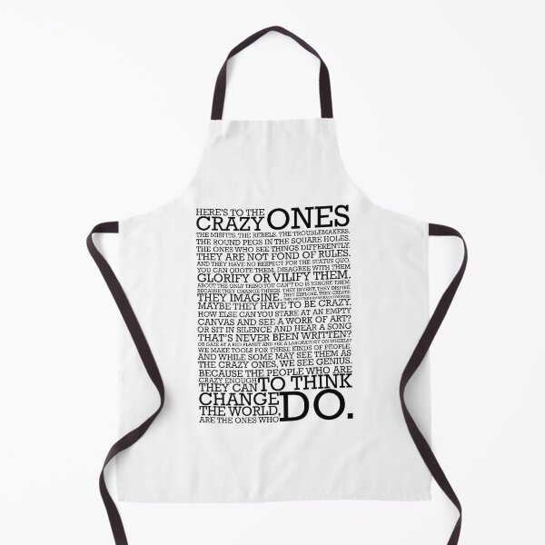 Item preview, Here's To The Crazy Ones designed and sold by iotapixels.