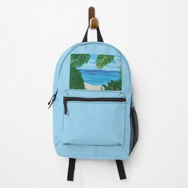 Item preview, Tropical Botanical Beach Scene designed and sold by KayleeRoseArt.