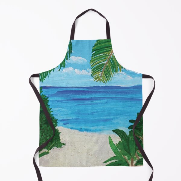 Item preview, Tropical Botanical Beach Scene designed and sold by KayleeRoseArt.